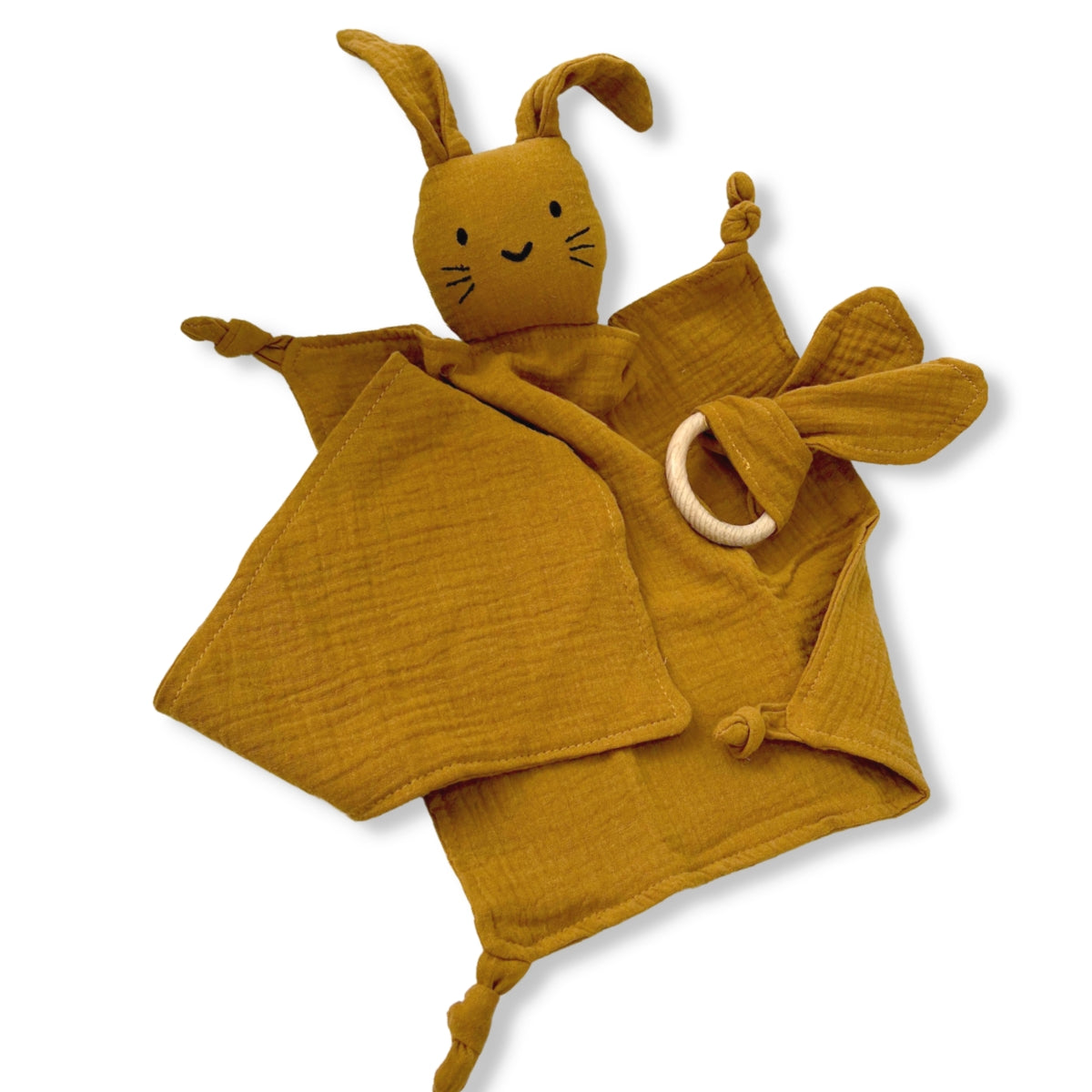 A, Apple Pie Snuggle Bunny Baby Gift Set (5 Colors) - Pupsik Singapore