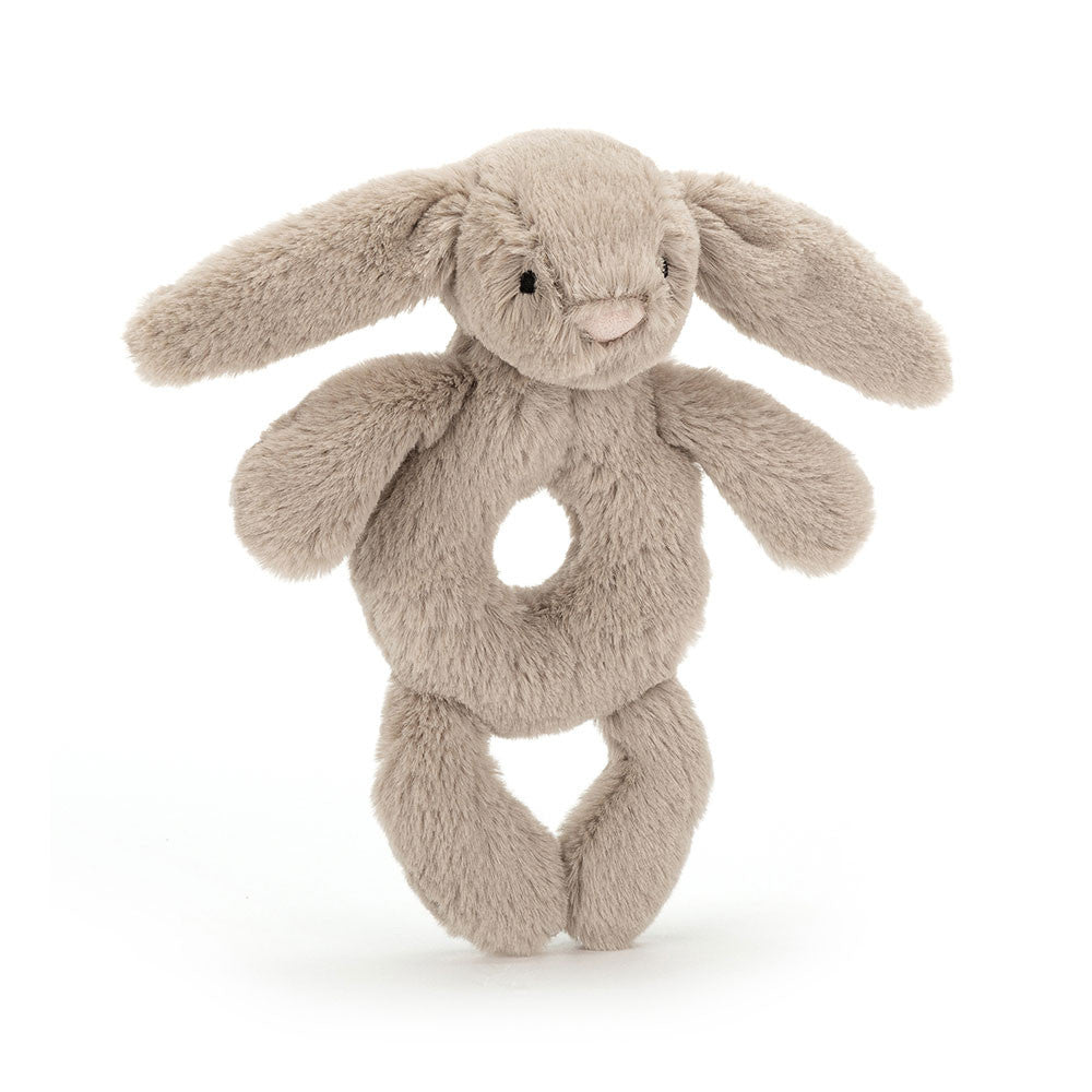 Jellycat Bashful Bunny Ring Rattle (7 Colors)