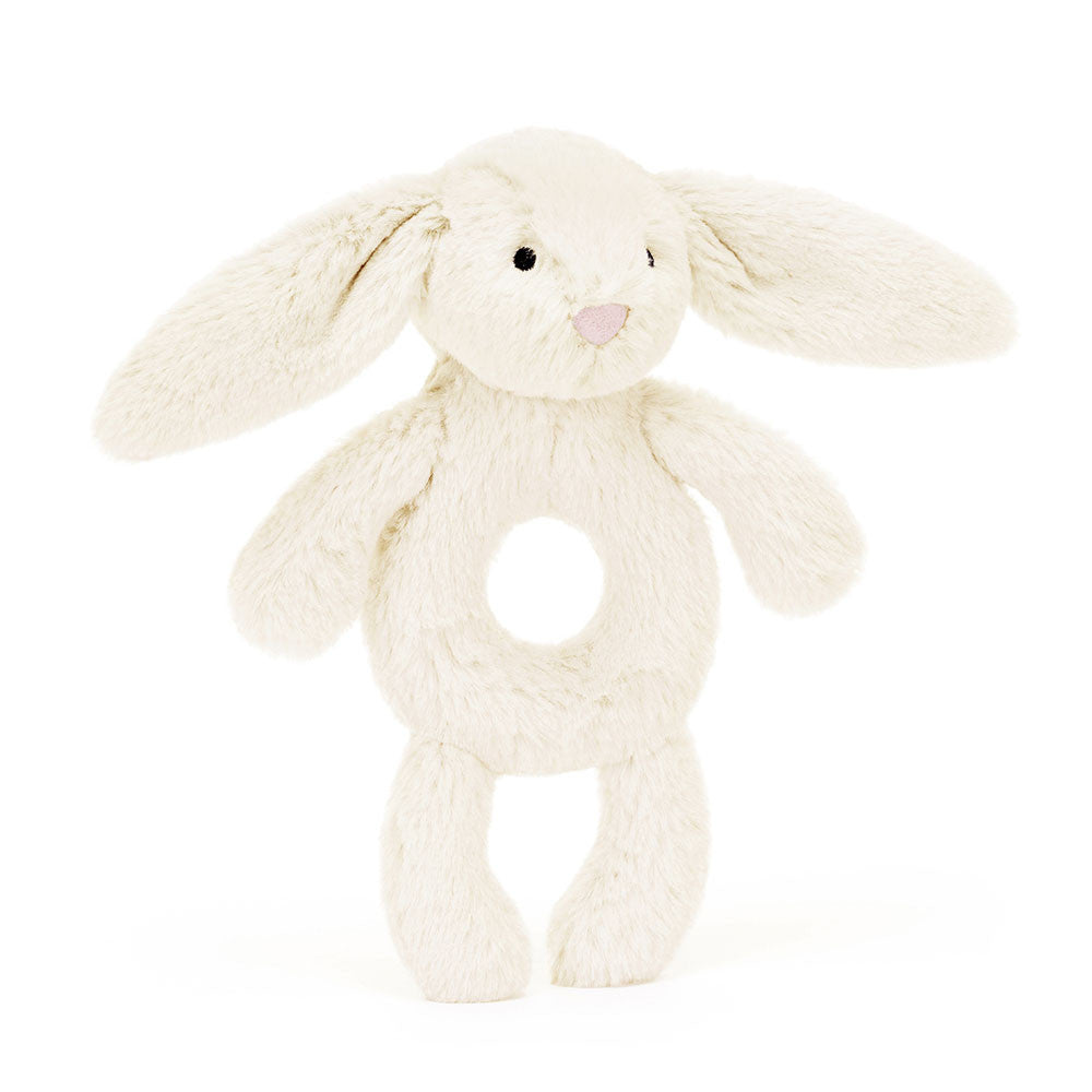 Jellycat Bashful Bunny Ring Rattle (4 Colors) - Pupsik Singapore