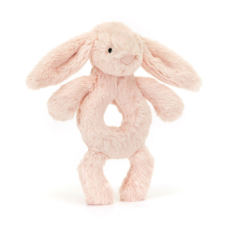 Jellycat Bashful Bunny Ring Rattle (4 Colors) - Pupsik Singapore