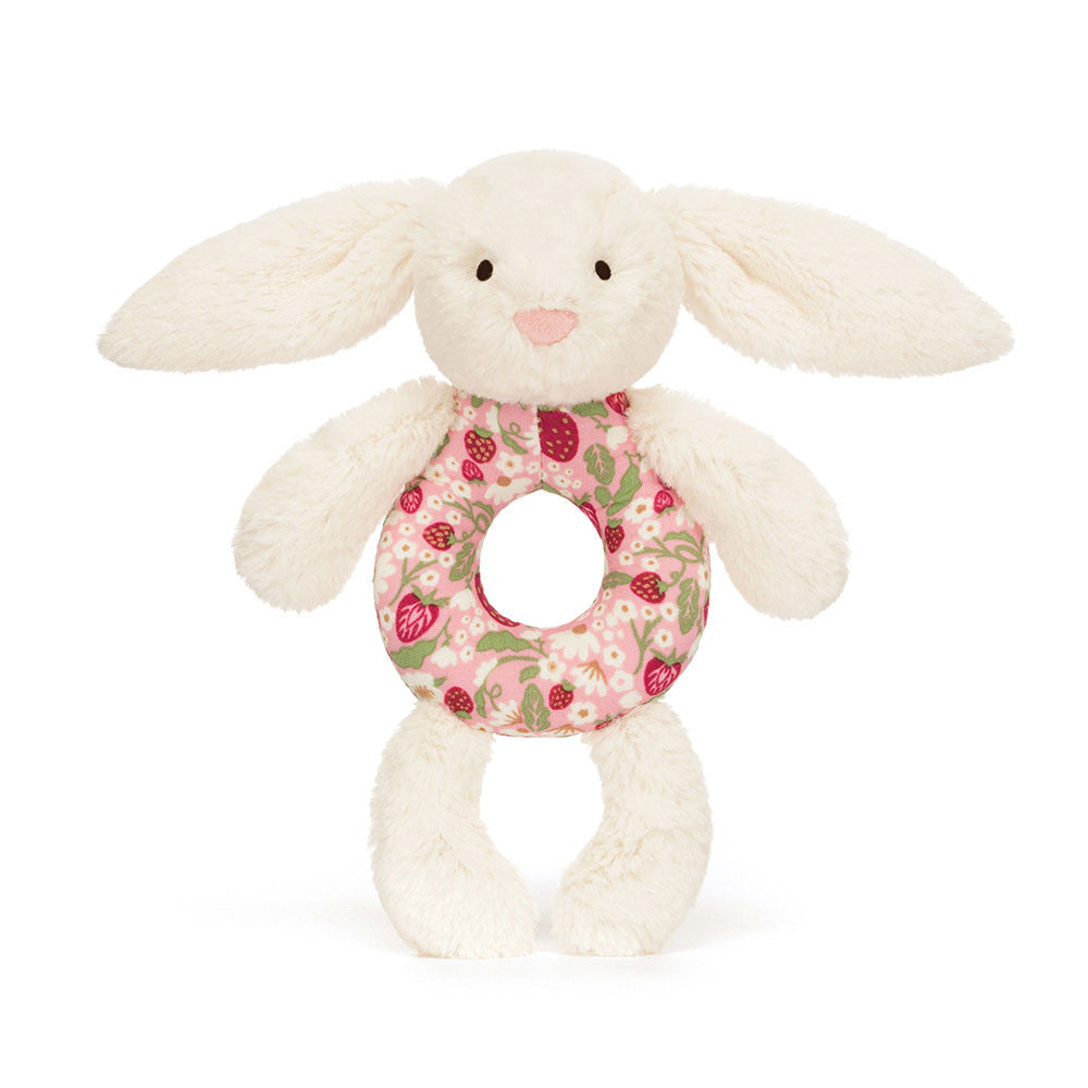 Jellycat Bashful Bunny Ring Rattle (7 Colors)