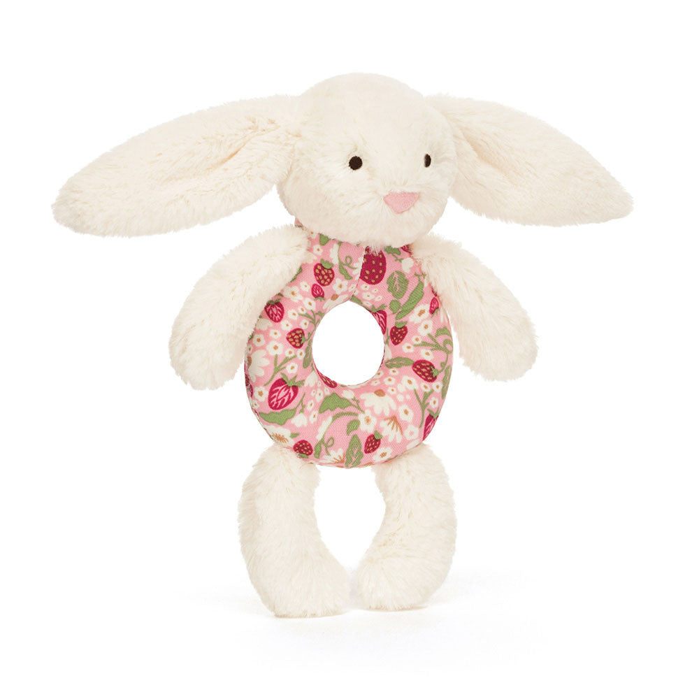 Jellycat Bashful Bunny Ring Rattle (7 Colors)