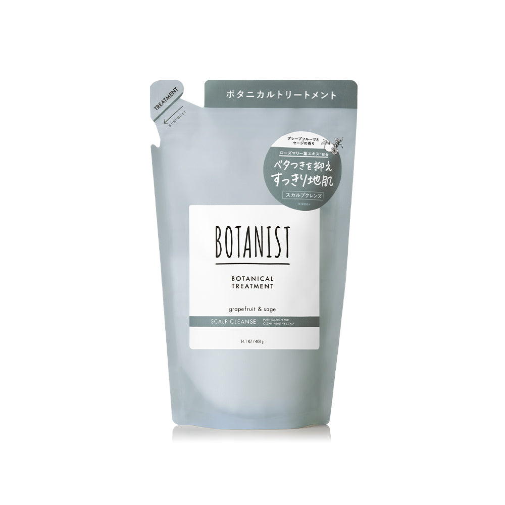 Botanist Botanical Treatment Conditioner - Scalp Cleanse Grapefruit & Sage (400ml Refill Bag)