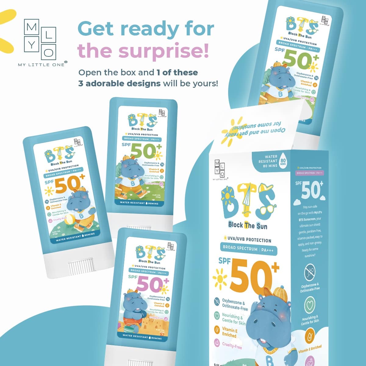 MyLO BTS Sunscreen Stick, 15g (Exp 09/27)