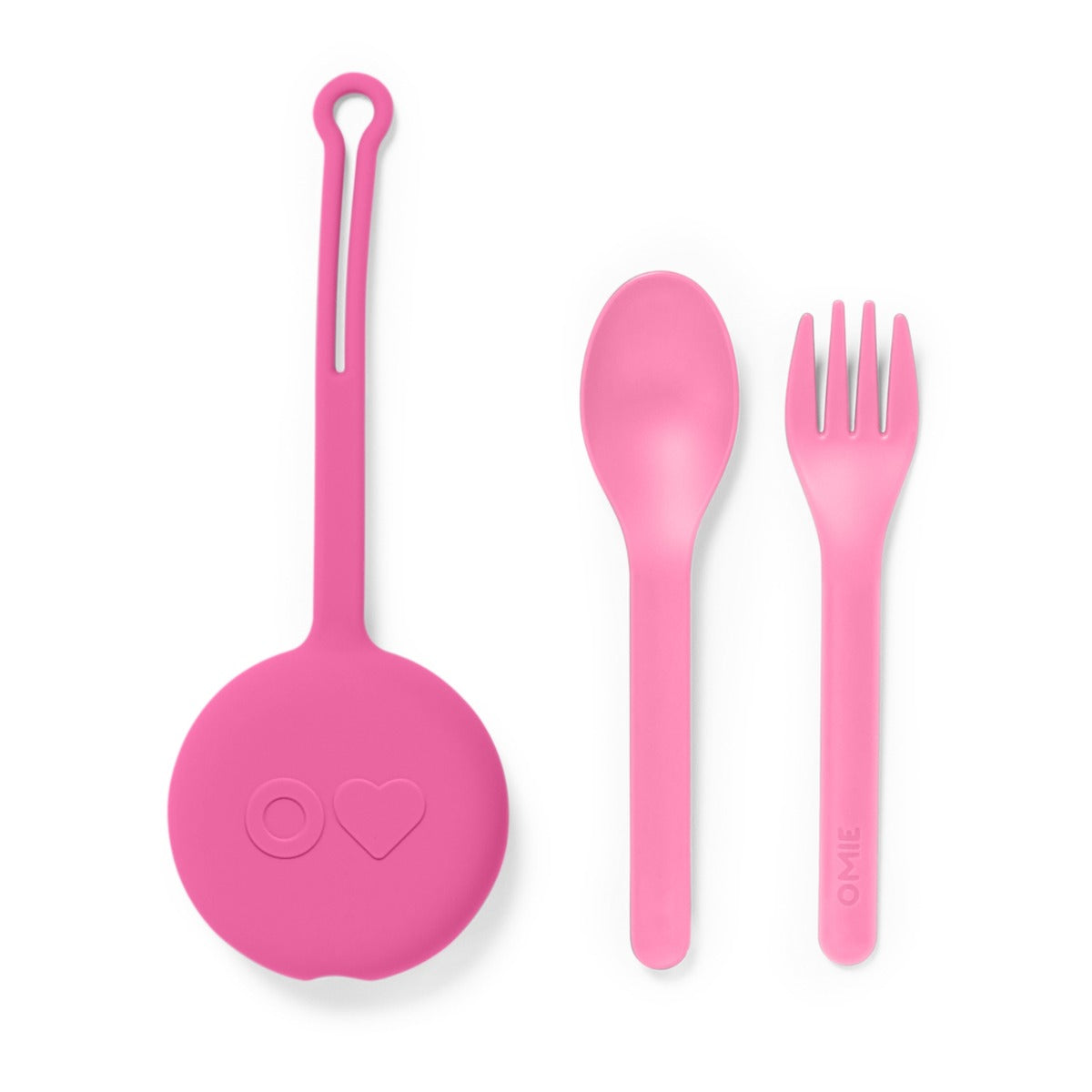 OmieBox OmiePod Utensil & Holder Set (5 Colours) - Pupsik Singapore