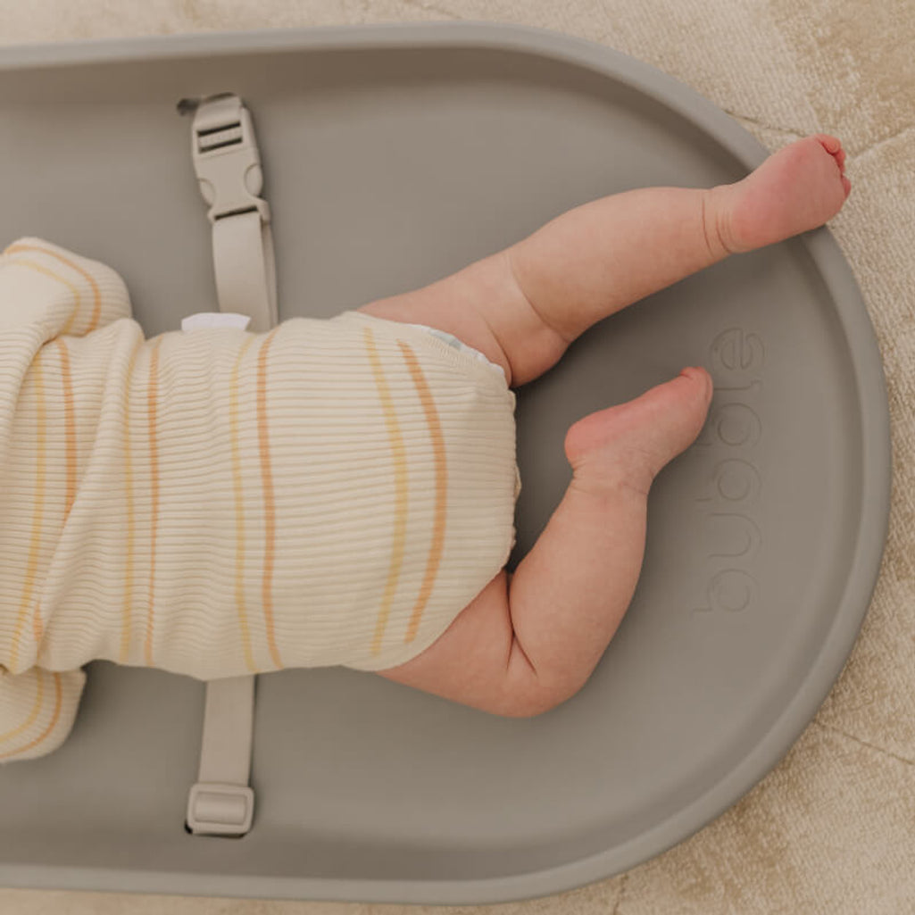 Bubble Baby Changing Mat - Grey