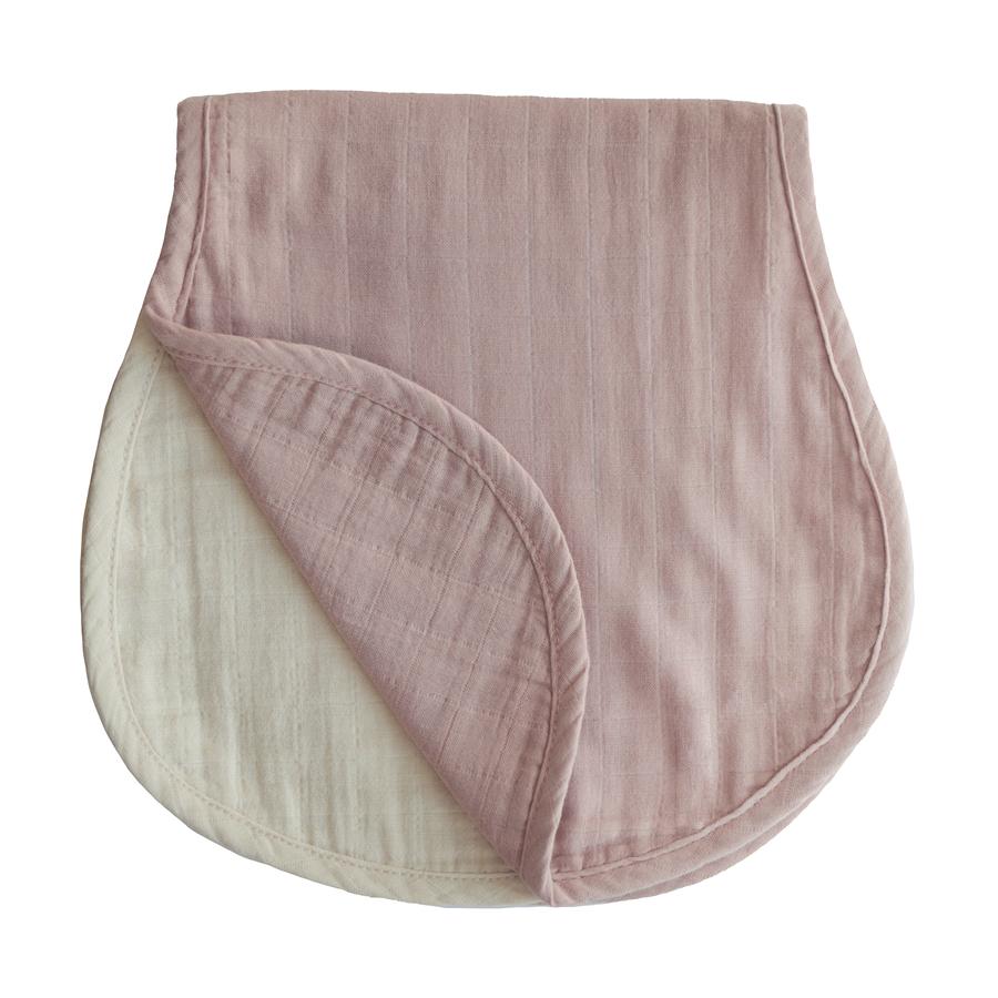 Mushie Muslin Organic Cotton Burp Cloth, 2pk (4 Designs) - Pupsik Singapore