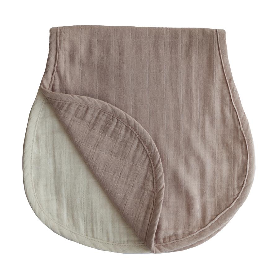 Mushie Muslin Organic Cotton Burp Cloth, 2pk (4 Designs) - Pupsik Singapore