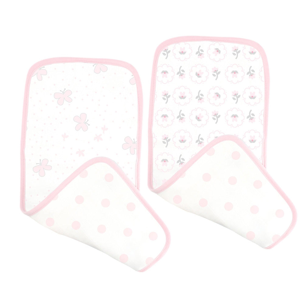 SwaddleDesigns Muslin Baby Burpies, 2pk (5 Designs)