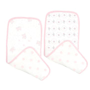 SwaddleDesigns Muslin Baby Burpies, 2pk (5 Designs) - Pupsik Singapore