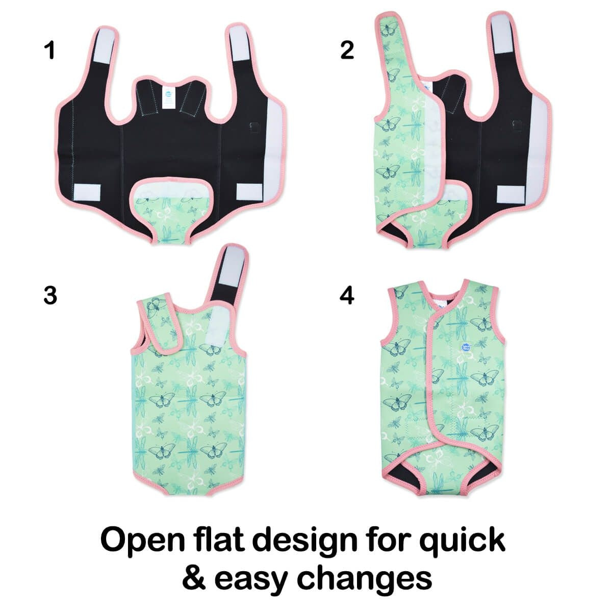 Splash About Baby Wrap Wetsuit - Green Gecko