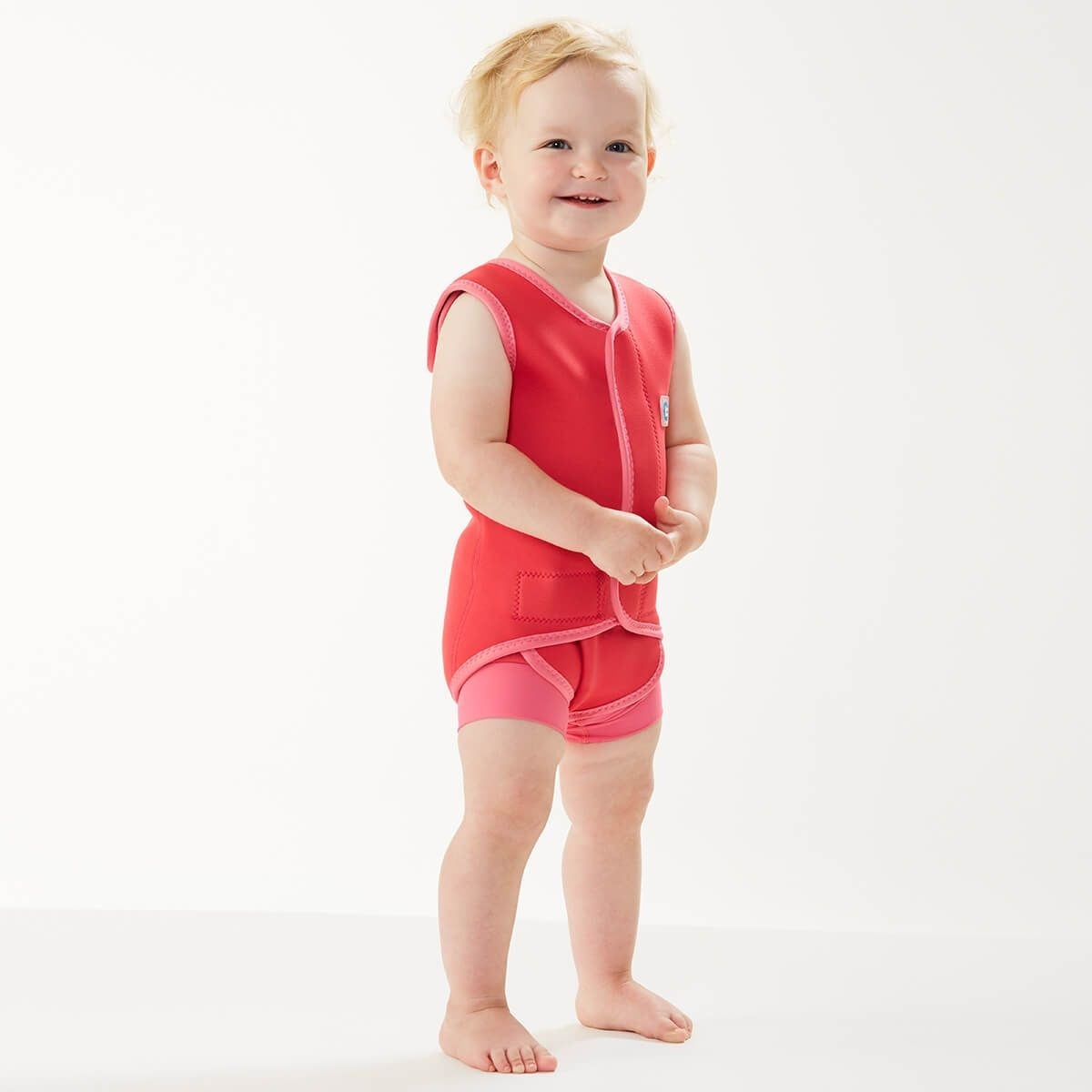 Splash About Baby Wrap Wetsuit - Pink Geranium