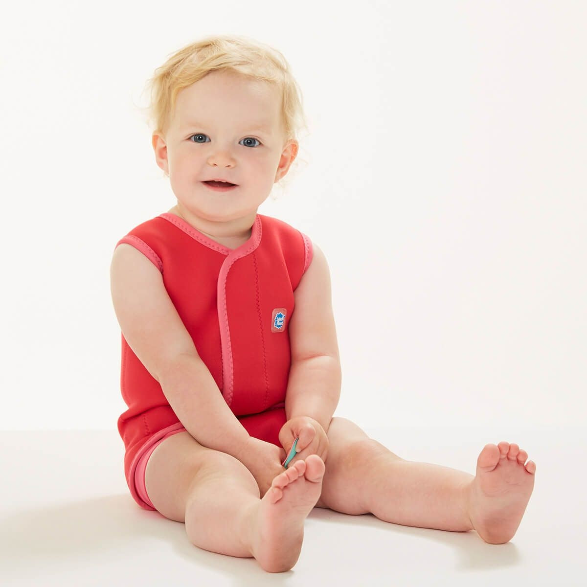 Splash About Baby Wrap Wetsuit - Pink Geranium
