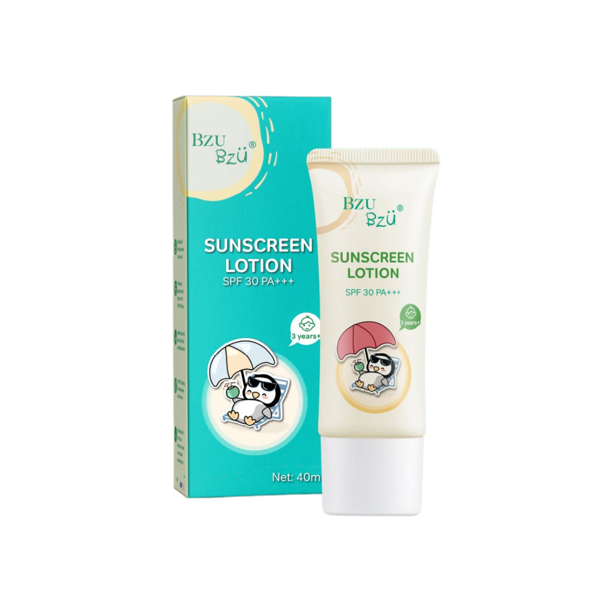 BZU BZU Kids Sunscreen Lotion SPF30 PA+++, 40ml (Exp 03/27)