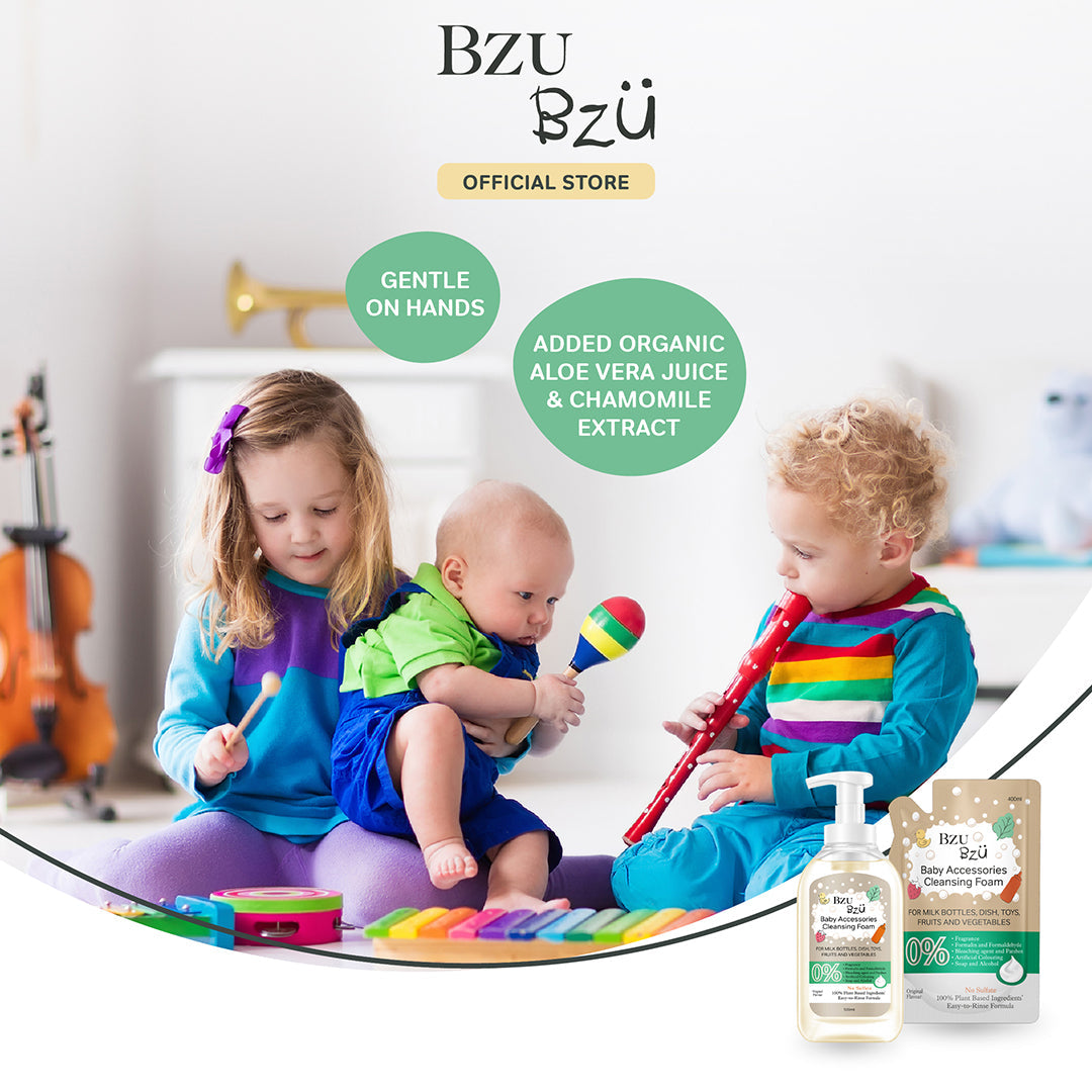 BZU BZU Baby Accessories Cleansing Foam, 500ml - Original (Exp 02/28)