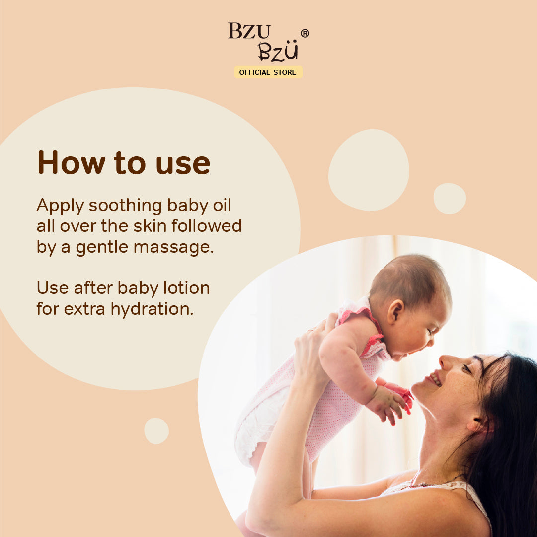 BZU BZU Coconut Baby Oil, 100ml (Exp 12/27)