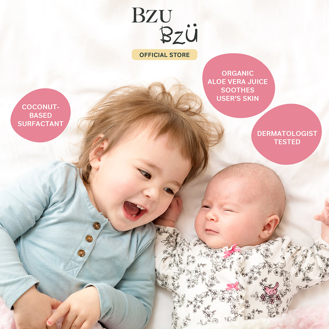 [Bundle] BZU BZU Baby Laundry Detergent & Softener 2-in-1, 6 x 800ml Refill (Exp 07/27)