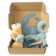 A, Apple Pie Baby Hello World Feeding Gift Set (4 Designs)