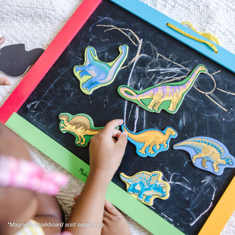 Melissa & Doug Magnetic Wooden Dinosaur