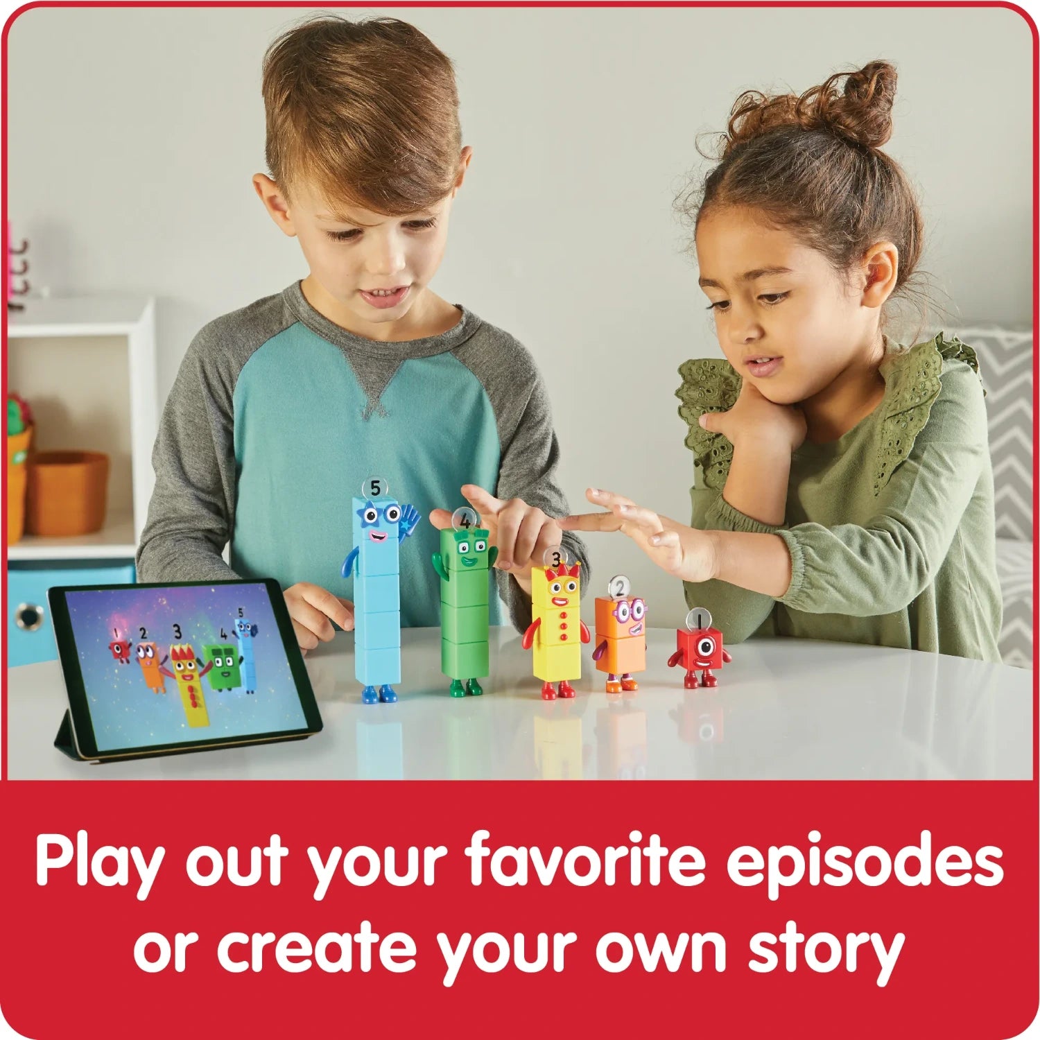 Numberblocks Friends One to Five/Six To Ten Figure Set (2 Types)