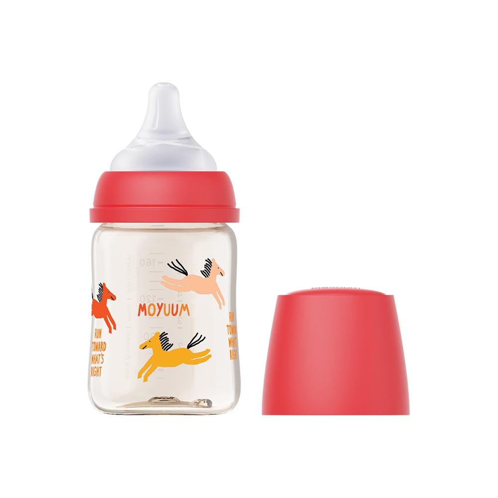 Moyuum 3rd Gen PPSU Gen All-in-One Feeding Bottle, 80/170/270/330ml (11 Designs) - Pupsik Singapore