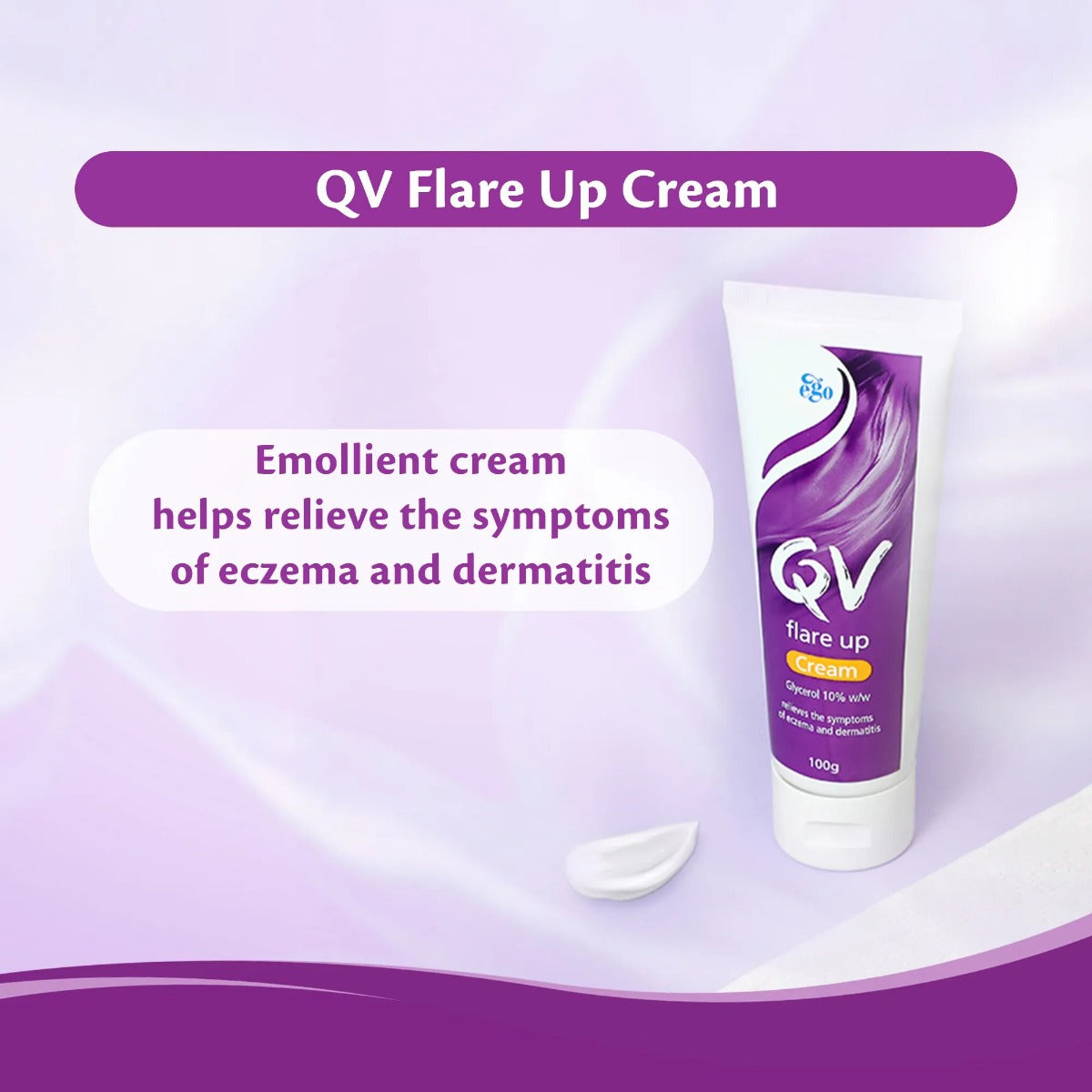 QV Flare Up Cream for Eczema, 100g (Exp 09/29)