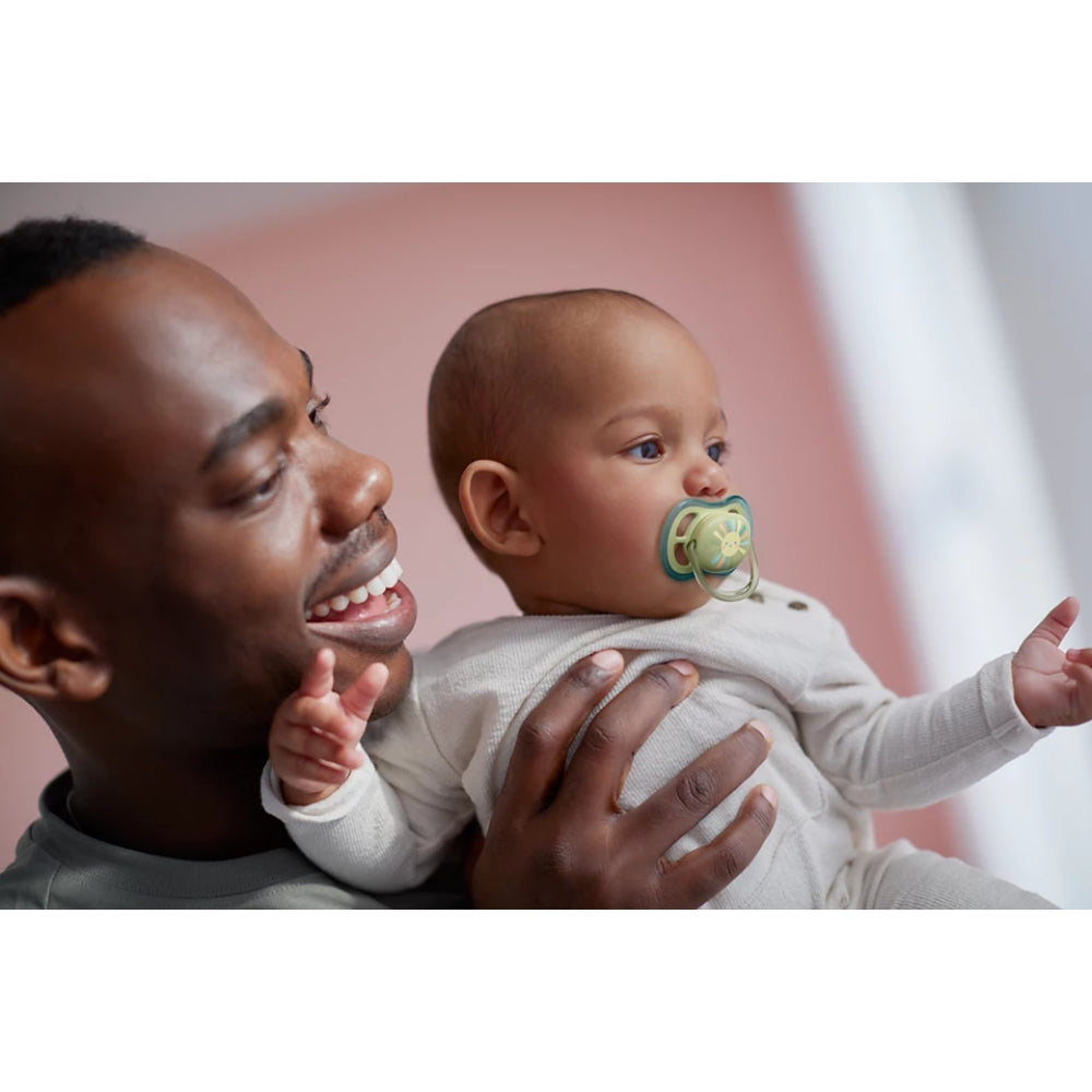 Philips Avent Ultra Air Pacifier, 2pk - 0-6M (10 Designs)