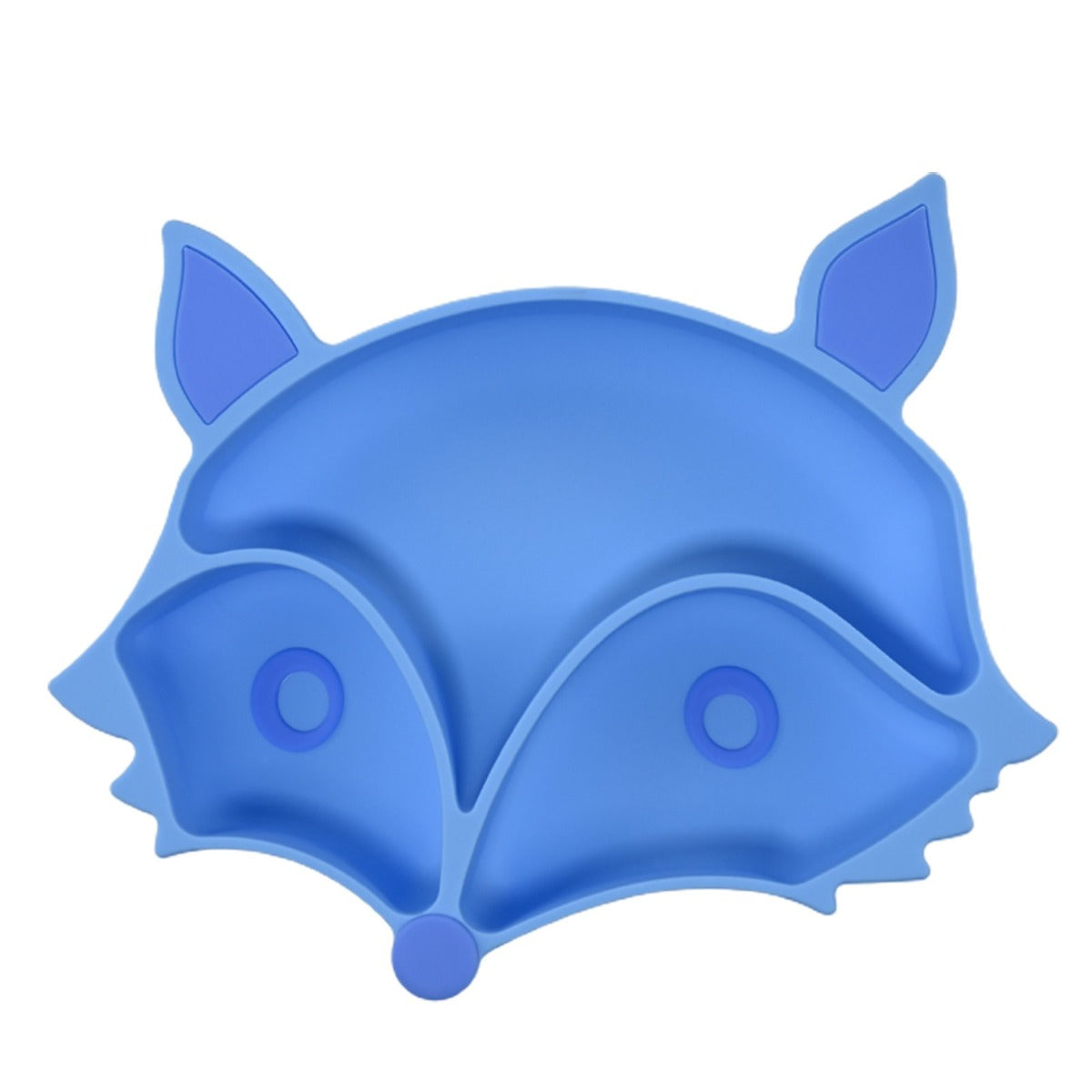Biomom Baby Silicone Fox Divided Suction Plate (2 Colours)