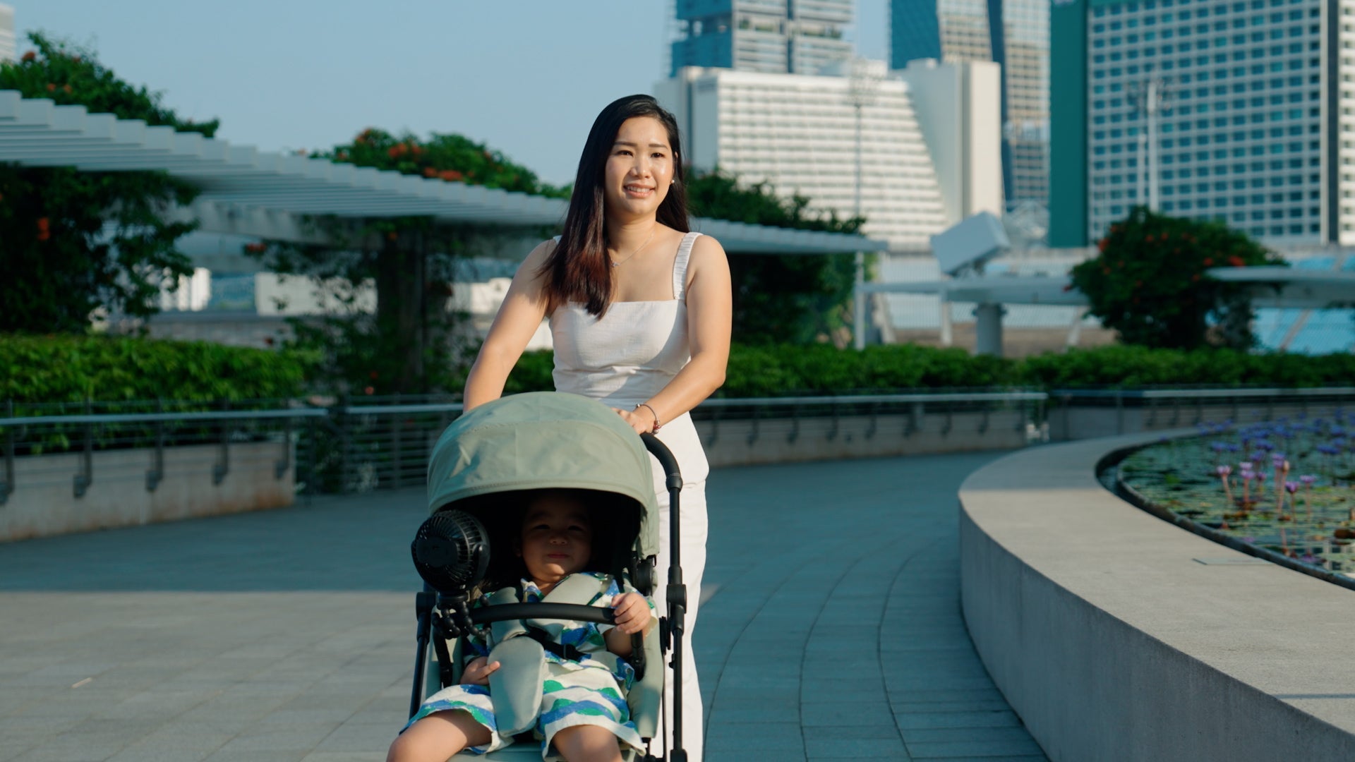 Mimosa Carousel Cruiser Stroller - Matcha