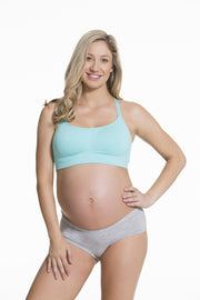 Cake Maternity Cotton Candy Sleep & Yoga Nursing Bra - Aqua