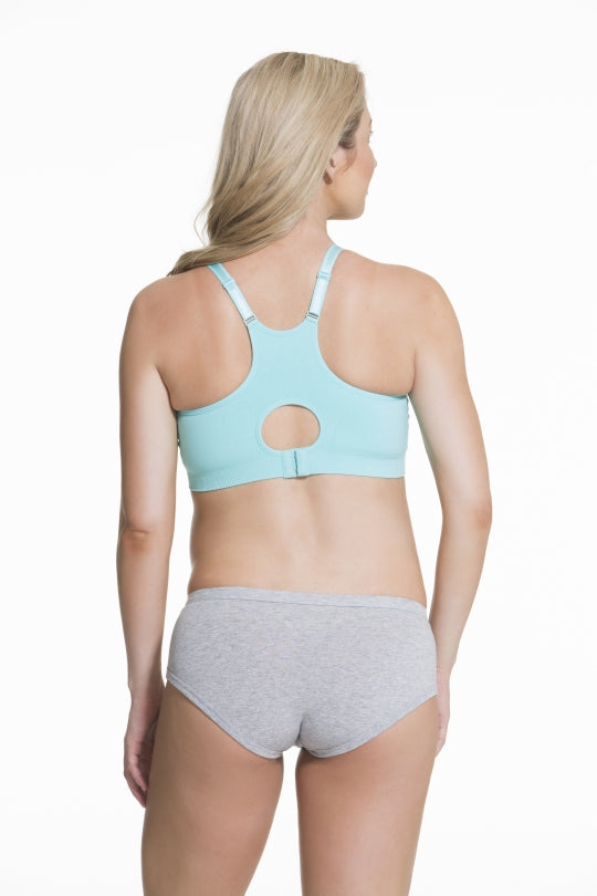 Cake Maternity Cotton Candy Sleep & Yoga Nursing Bra - Aqua