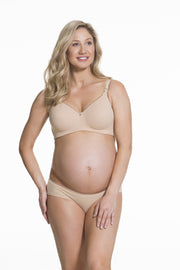 Cake Maternity Croissant Smoothing Flexi Wire Spacer Bra - Nude