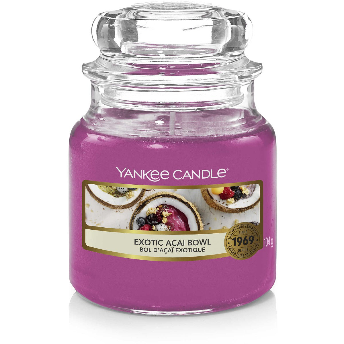 Yankee Candle Small Jar Candle (3.7oz) - Exotic Acai Bowl