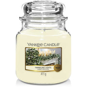 Yankee Candle Medium Jar Candle (14.5oz) - Twinkling Lights