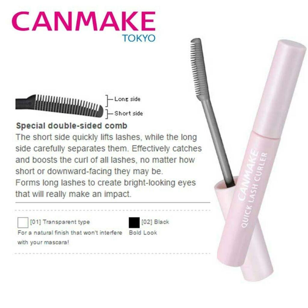 Canmake Quick Lash Curler (5 Colors)