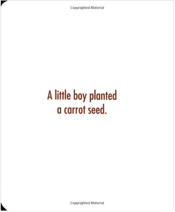 The Carrot Seed Board Book