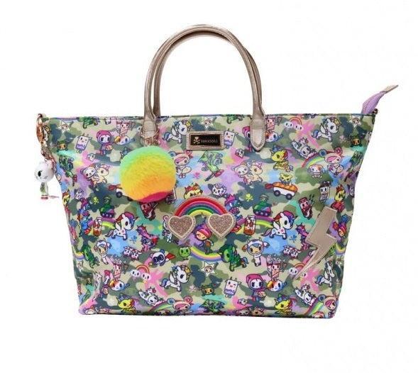 Tokidoki Camo Kawaii Carry All Tote