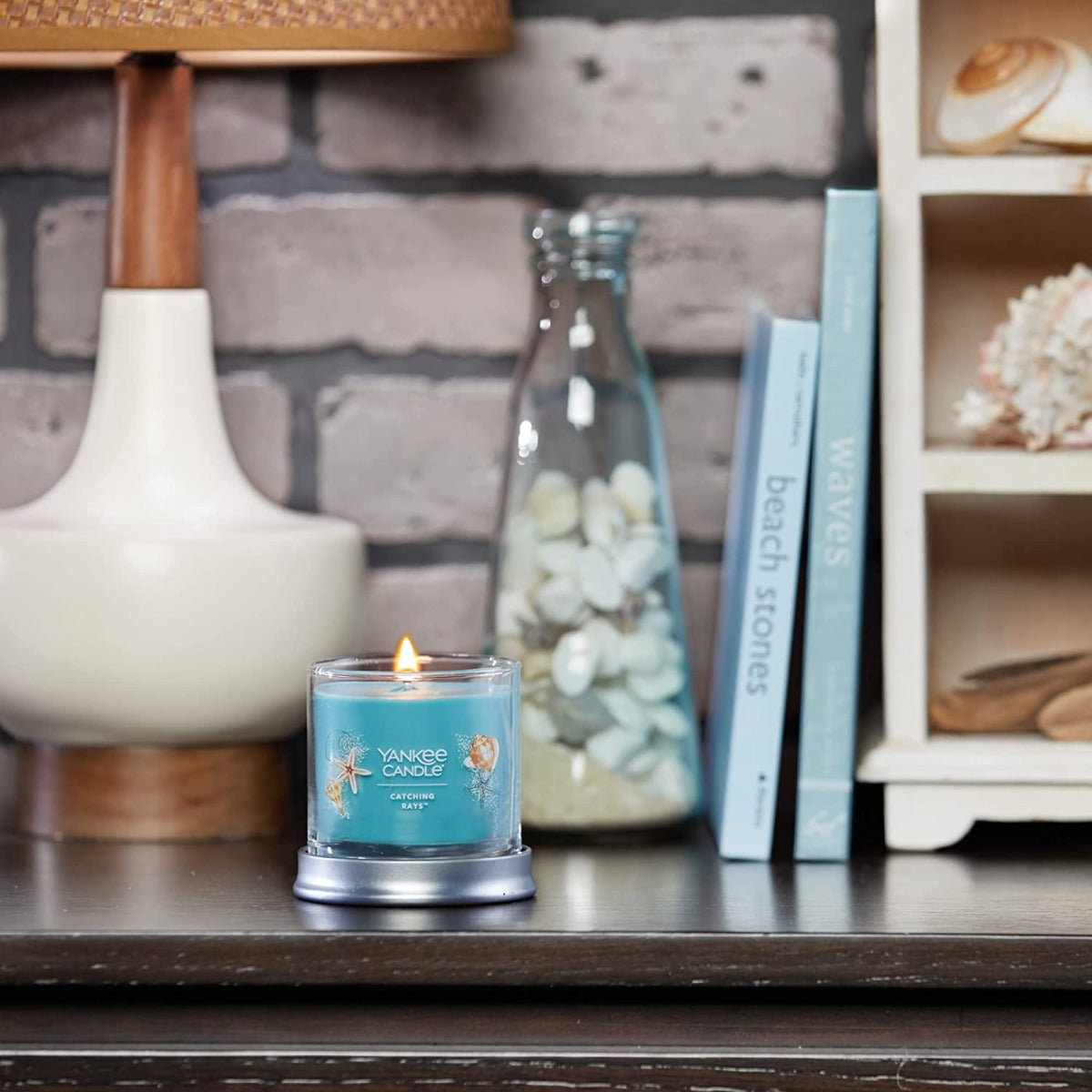 Yankee Candle Signature Small Tumbler Candle, 1- Wick (4.3oz) - Catching Rays