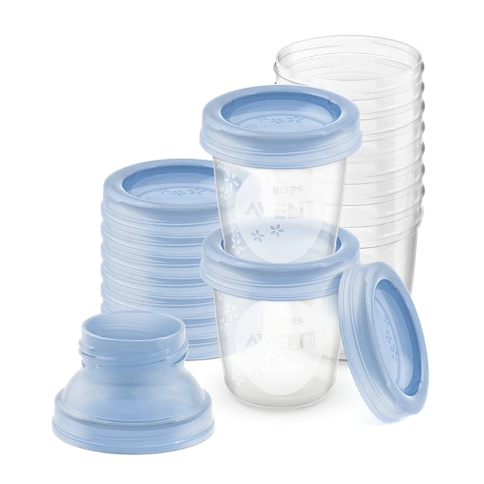 Philips Avent Breast Milk Storage Cups, 6oz (10pcs)