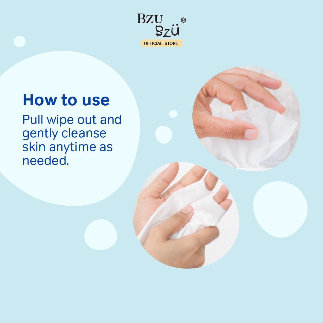 BZU BZU Icy Cooling Wet Wipes, 10s (Exp 11/27) - Pupsik Singapore