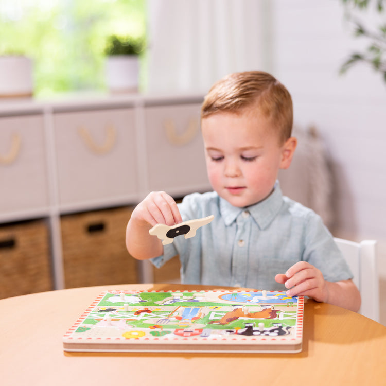 Melissa & Doug Old MacDonald's Farm Song Puzzle
