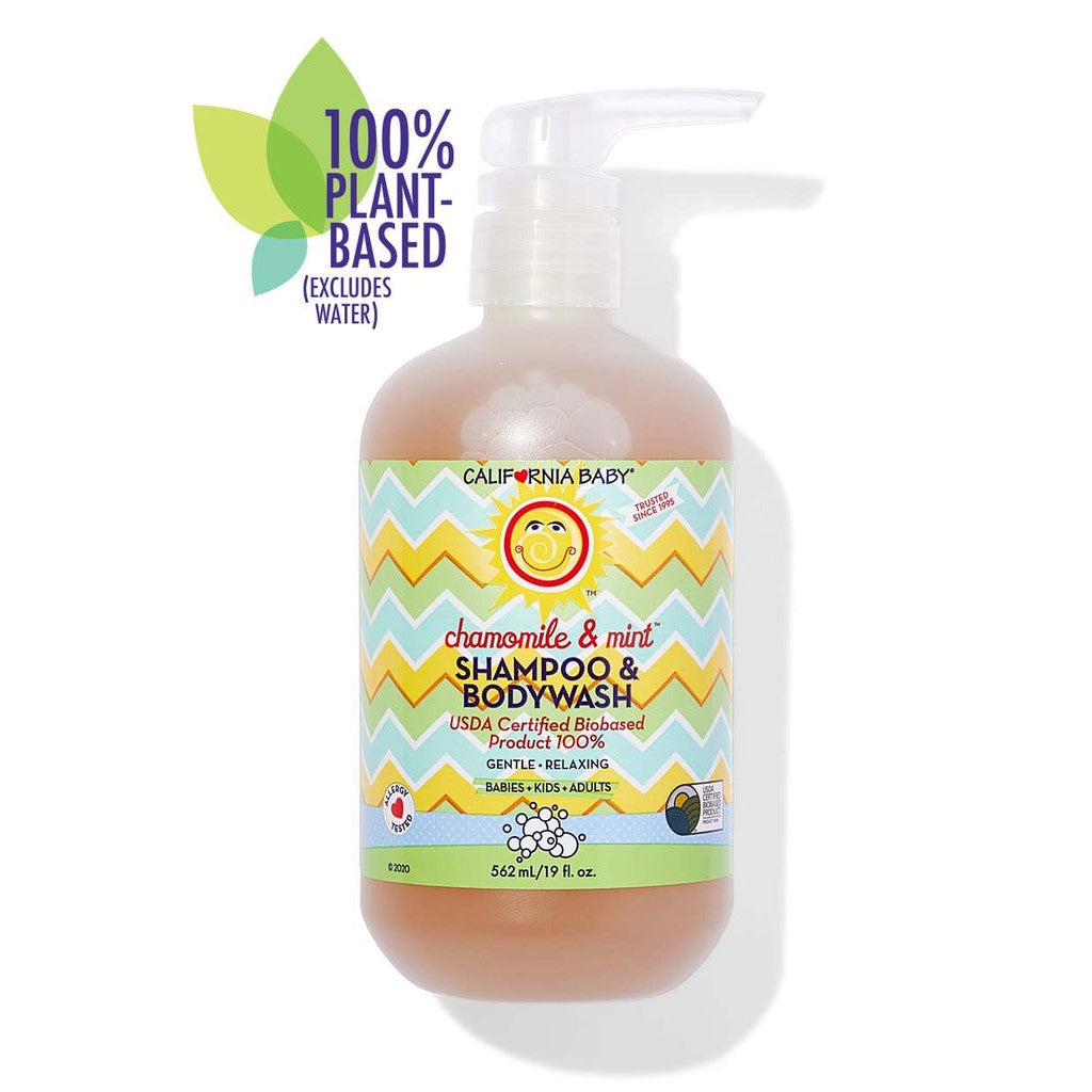 California Baby Shampoo Bodywash, 19oz (3 types) - Pupsik Singapore