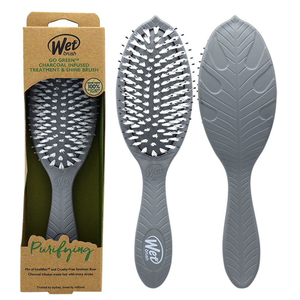 Wet Brush Go Green Treatment & Shine Detangler Brush - Pupsik Singapore