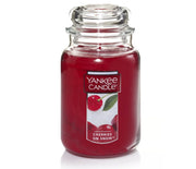 Yankee Candle Large Jar Candle (22oz) - Cherries on Snow