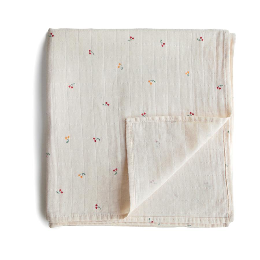 Mushie Muslin Baby Swaddle Blanket (14 designs)