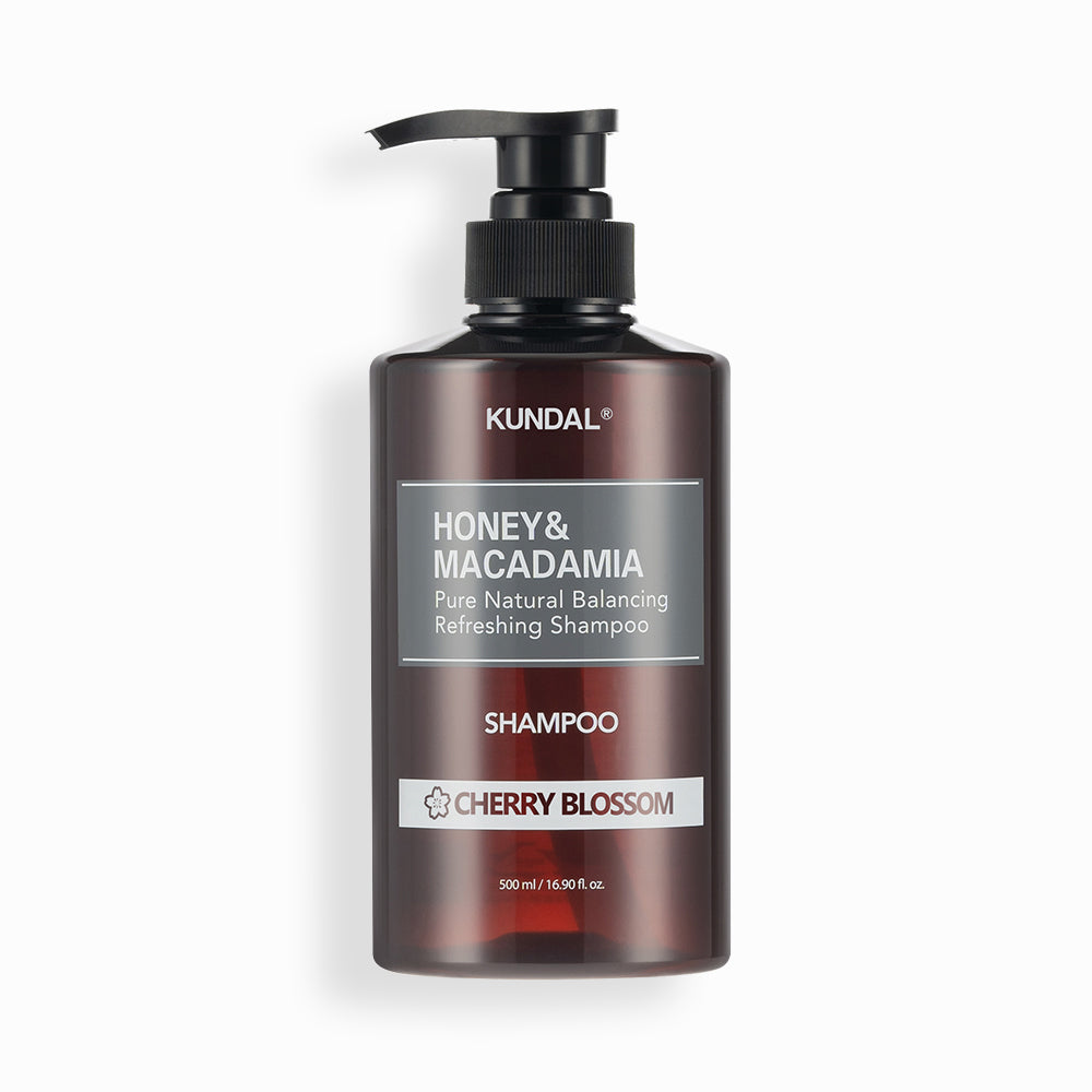 Kundal Honey & Macadamia Nature Shampoo, 500ml - Cherry Blossom (Exp 05/27)