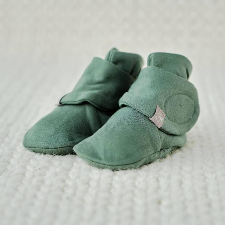 Goumiboots Bamboo & Organic Cotton Booties - Balsam Fir