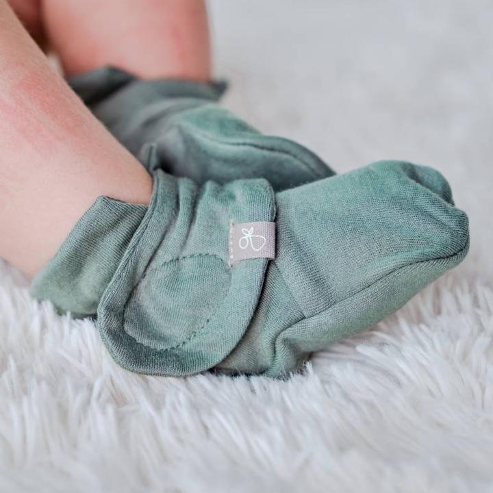 Goumiboots Bamboo & Organic Cotton Booties - Balsam Fir