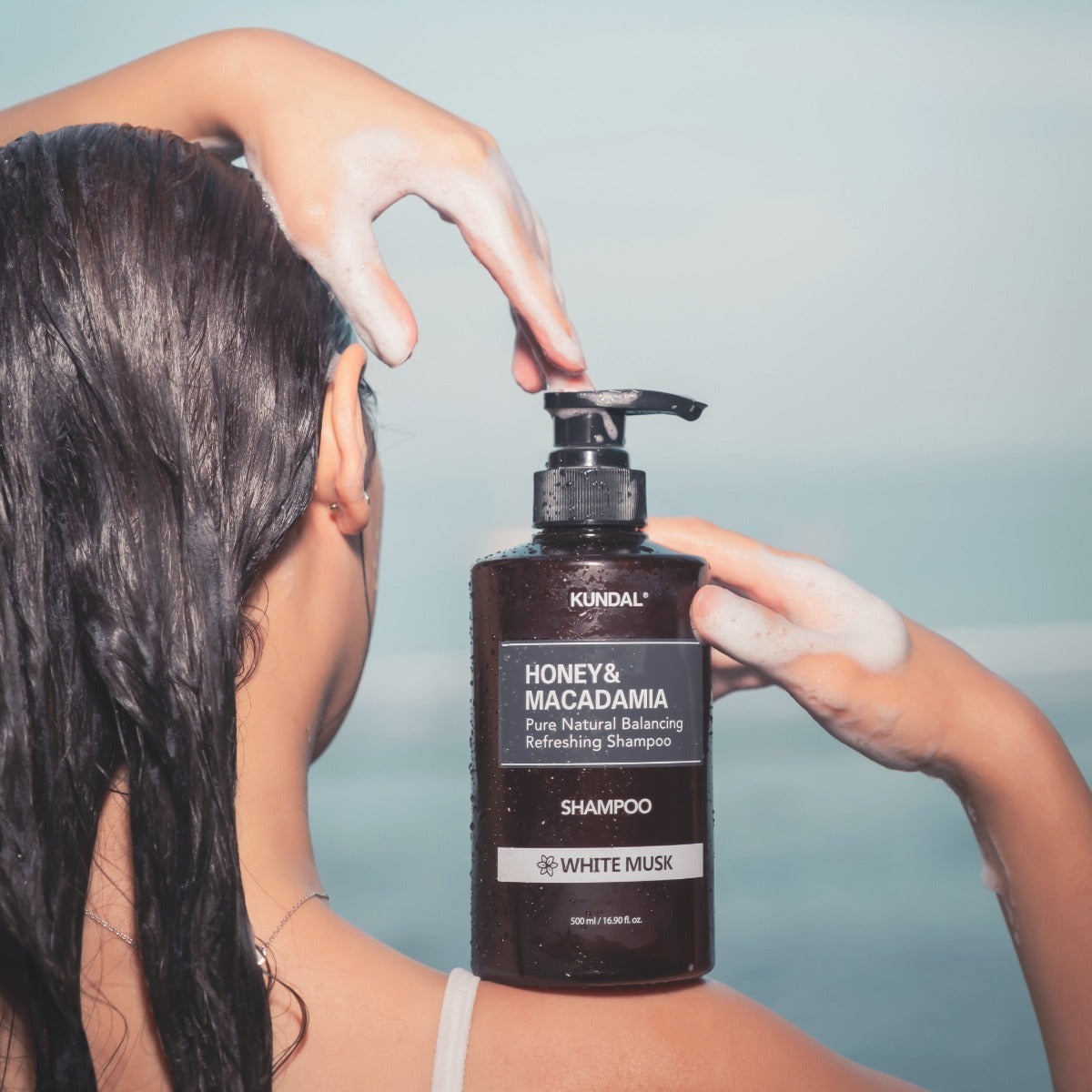 Kundal Honey & Macadamia Nature Shampoo, 500ml - Ylang Ylang (Exp 04/27)