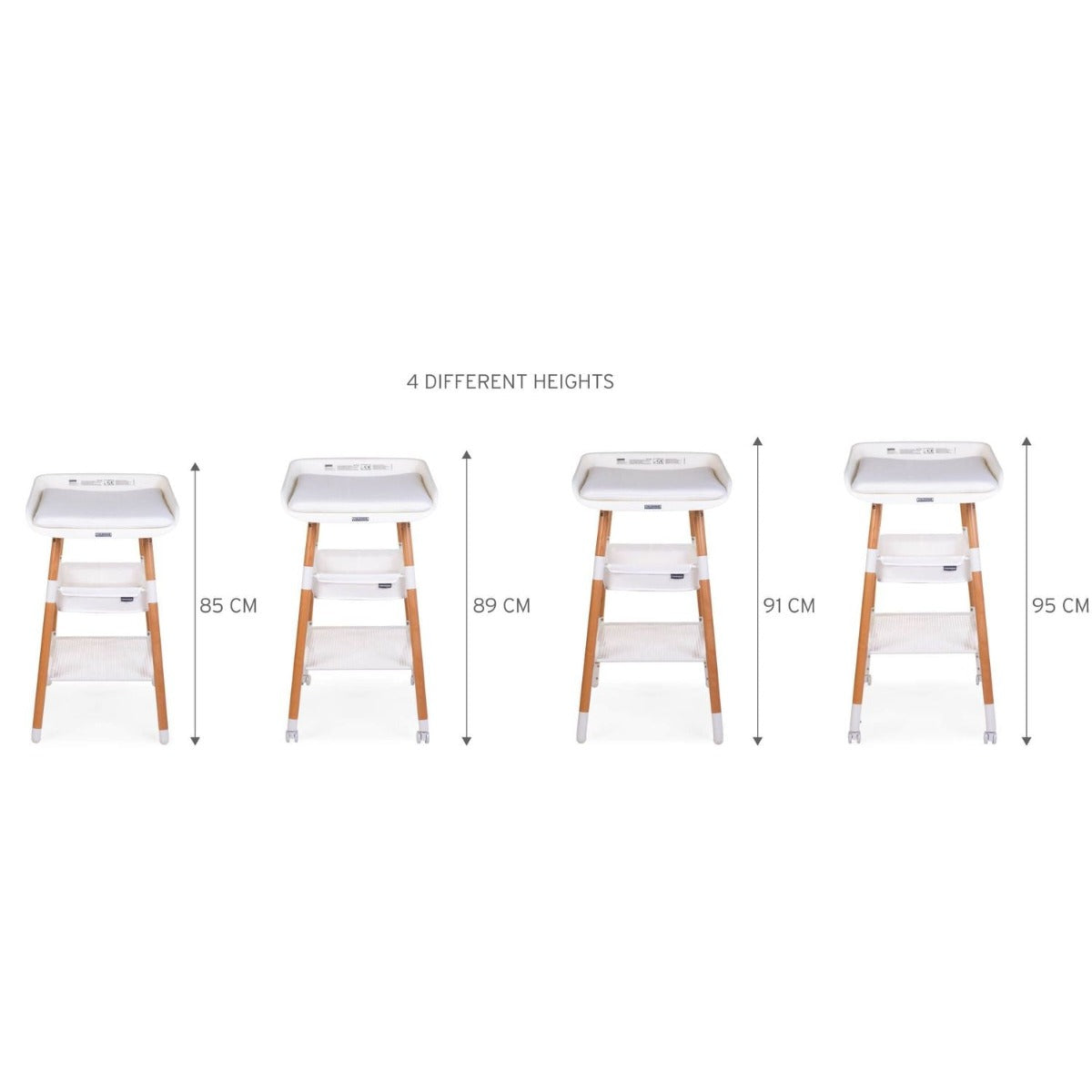 Childhome Evolux Changing Table - Natural White